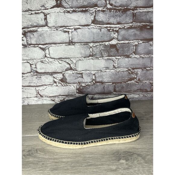Toni Pons Jute Espadrille Black Canvas Slip On Comfort Casual Flats Shoes Men 44 main image 5